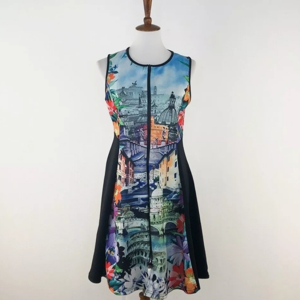 Zipper Down Dress